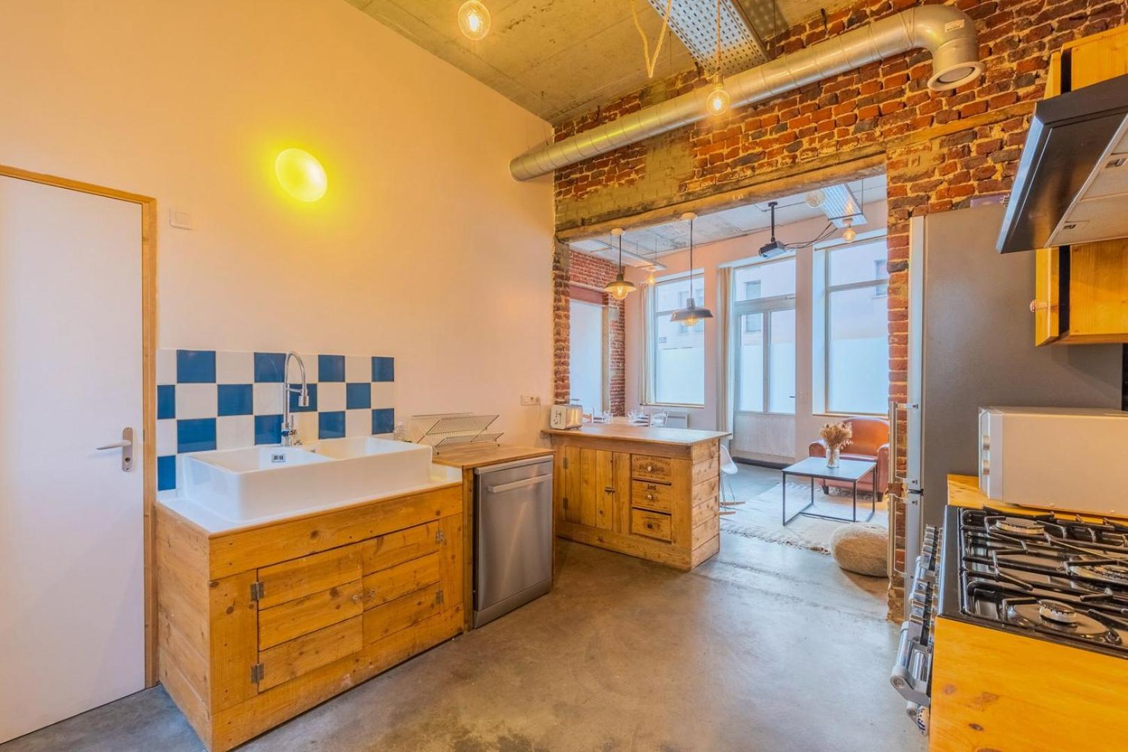 Appartement Atypique En Souplex, 2 Ch & Terrasse 릴 외부 사진