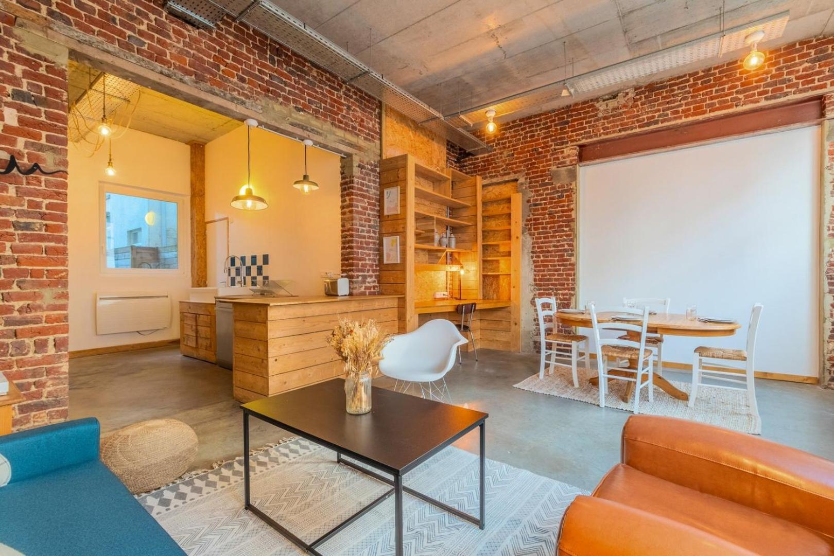 Appartement Atypique En Souplex, 2 Ch & Terrasse 릴 외부 사진